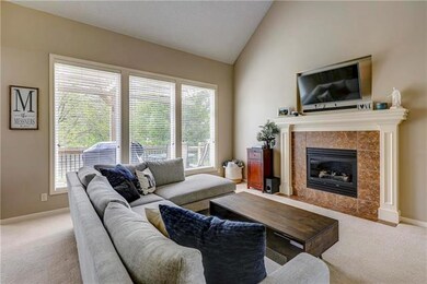Cozy fire place