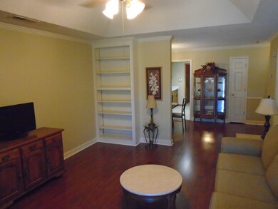 Living Room With Built In