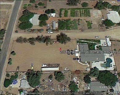 Aerial view of property