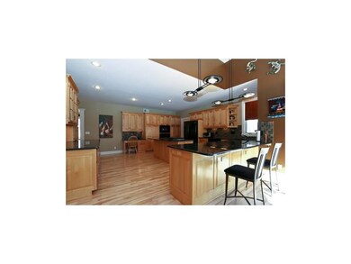 Kitchen with double pantry and granite counters