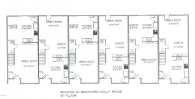 Floor Plans - BUCKHORN - 1st Floor