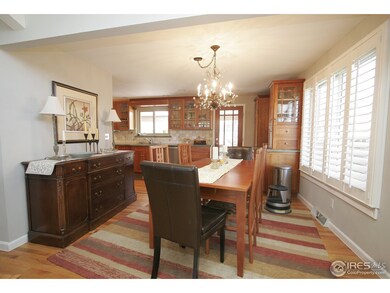 Formal dining room off the kitchen