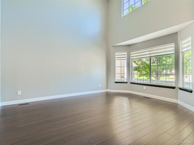 Living room view from base of stairs