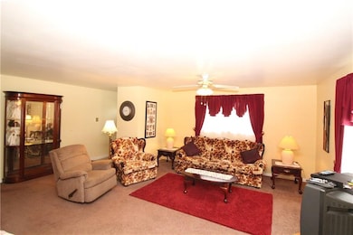 Large Living Room w/ Front Picture Window calling 