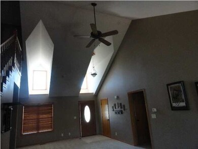Vaulted ceilings with dormer window light