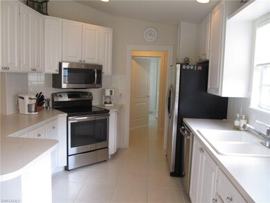 Kitchen with pocket door open