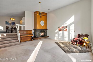 Living Room Heading Upstairs