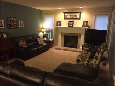 Family Room. New Carpet in Family Room