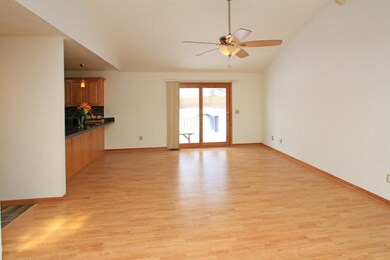 Living Room With Slider To Deck