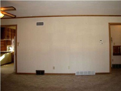 Living Room to Kitchen on the left, and hallway to