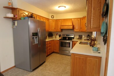Kitchen is equipped with high end appliances,
