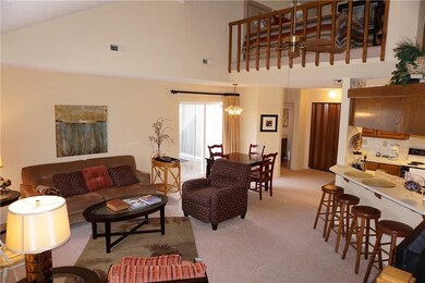 Open area; living and dining