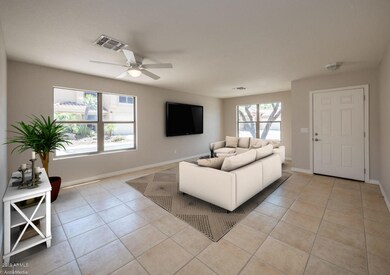 Staged Living Room