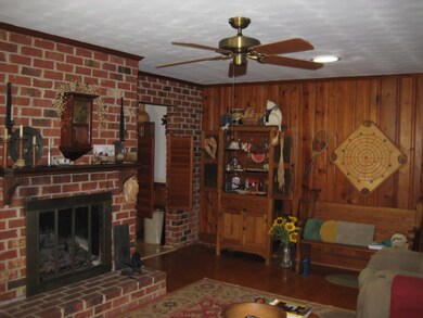 Family Room with entrance to Breakfast Nook and Ki