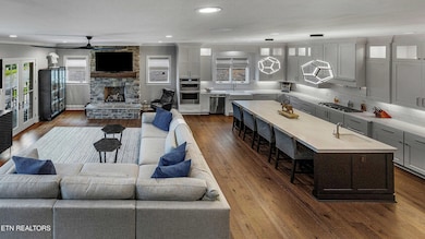 living rm to kitchen