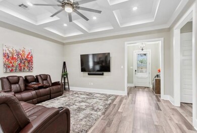 Beautiful trey ceilings!