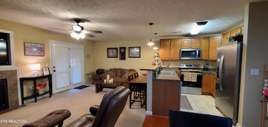 7 Dining to Kitchen and Living Room
