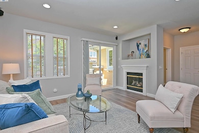 Cozy Gas Fireplace