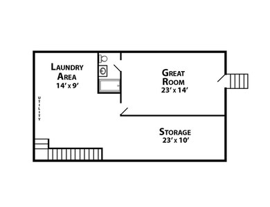 Lower level layout