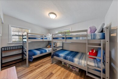Bedroom featuring wood finished floors