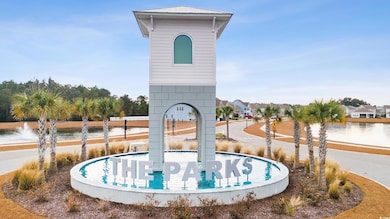 View of property's community with a water view