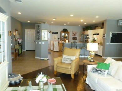 LIVING ROOM LOOKING TOWARD COUNTRY KITCHEN
