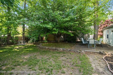 Backyard with Cherry Tree