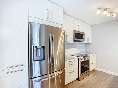 Brand new stunning kitchen featuring a matching SS