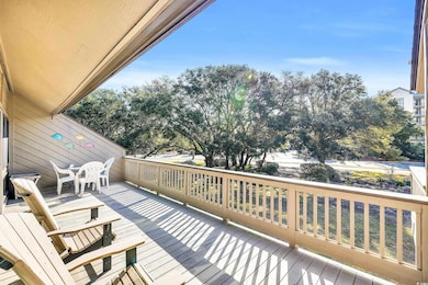 View of deck