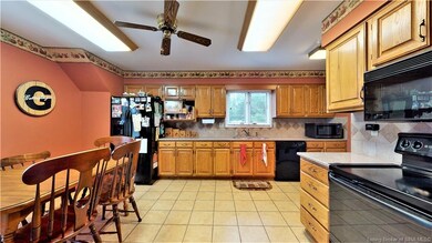 Kitchen w/ Corian countertops!!!