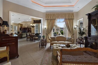 Living Room with view and access to the swimming p