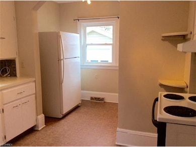 Bright kitchen with breakfast nook.