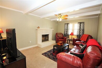 Family Room Open to the Kitchen