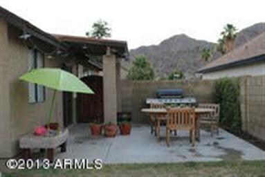 Patio with Mountain Views