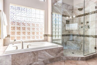 Separate Shower & Soaking tub!