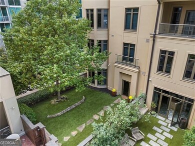 Private front yard