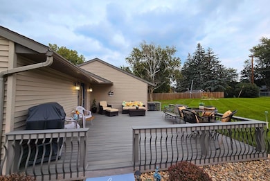 Enjoy relaxing with family & friends with southern sunshine.  Easy care composite decking.