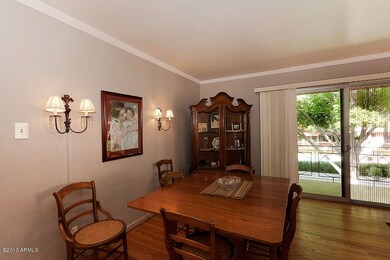 Dining Room with Balcony Views
