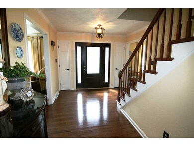 Entry/Foyer. Spacious entry with hardwood flooring