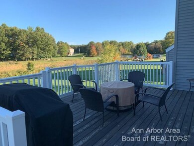 Pond view from main deck.
