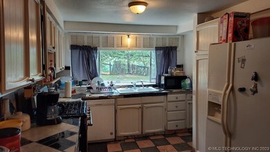 Kitchen from dining room
