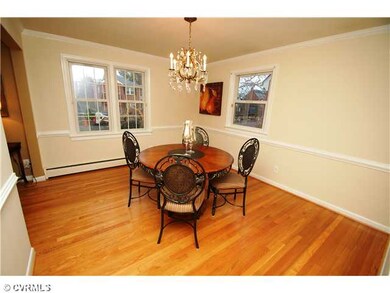 Dining Room - Formal dining room with refinished h