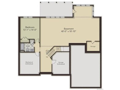 Basement - roughed in for future expansion