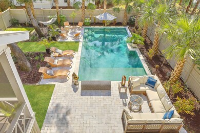236 Indigo Bay Circle back yard & pool