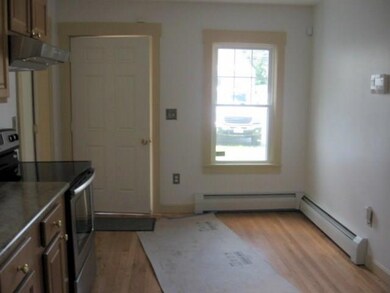 Side entry into the kitchen