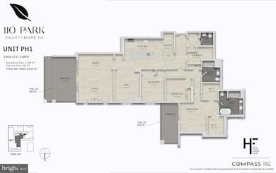 110 Park Ave unit PH1, Swarthmore, PA 19081 - photo 2