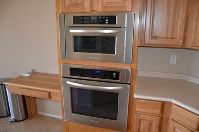 Built in wall oven and microwave