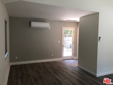 Rear part of unit for sleeping