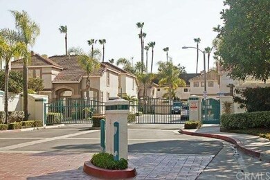 Entrance to the association.  Well maintained with