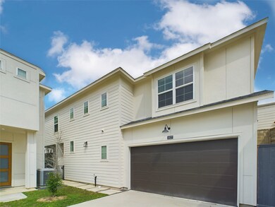 Exterior view from the street, and a private drive